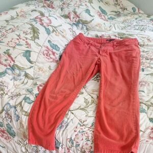 Josephine Chaus Women's Coral Cropped Jeans